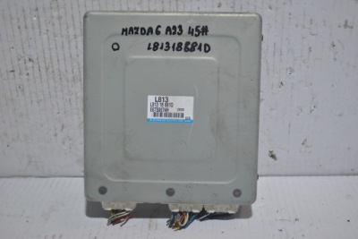 Бортовой компьютер блок управления двигателя mazda оригинальный номер l81318881d фото №1