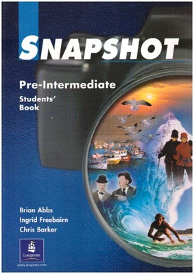 Snapshot Pre-Intermediate Podręcznik Students Book Engslish Język angielski