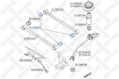 TULEJA WAHACZA DAEWOO NUBIRA 1.6 16V 97-99