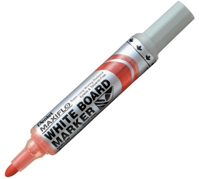 Marker suchościeralny PENTEL MWL5M czerwony GRUBY