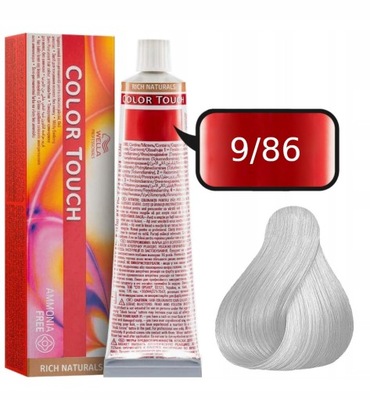 WELLA COLOR TOUCH FARBA 60ml 9/86