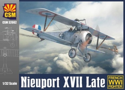 Nieuport XVII Late Copper State Models CSM 32002 skala 1/32