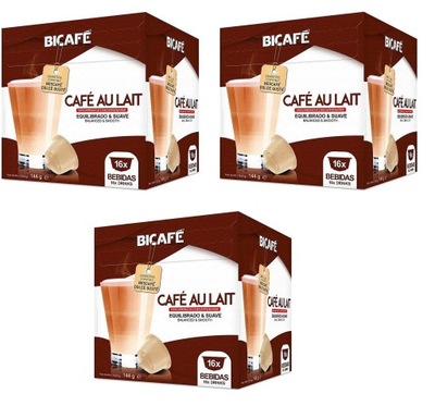 Bicafe CAFE AU LAIT DECAFFEINATO do Dolce Gusto 48