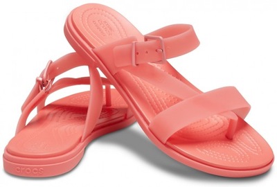 CROCS TULUM LEKKIE KLAPKI PINK FLIP W6 36-37 36,5