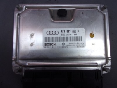 Блок управления двигателя audi 8e0907401p фото №1