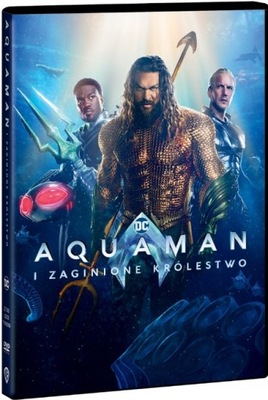 AQUAMAN a STRATENÁ KRÁĽOVSTVO DVD Poľský Dubbing NOVÁ FÓLIA NOVINKA 2024