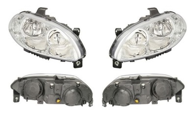 Фара лампа fiat croma 05-07 le+pr depo фото №1