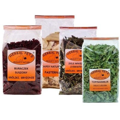 Naturalne przysmaki dla gryzoni królik Herbal Pets