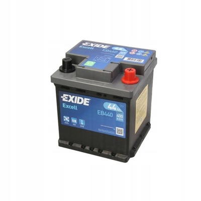 BATERÍA EXIDE EXCELL 44AH 400A P+  