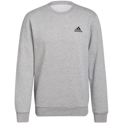 Bluza męska adidas Essentials Fleece Sweatshirt szara H12221 S