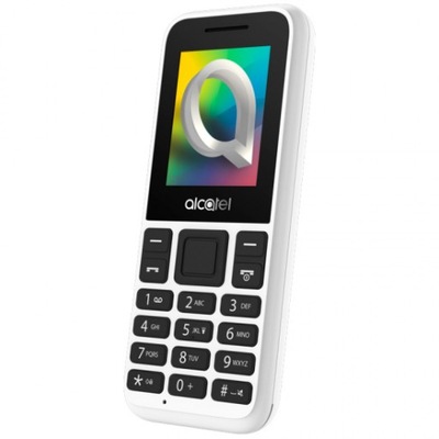 Telefon komórkowy Alcatel 1066D, Telefon funkcjonalny 4 MB / 4 MB biały