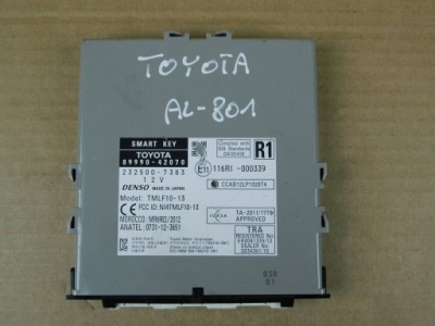 Модуль блок управления keyless toyota rav4 iv 13-18 r. фото №1