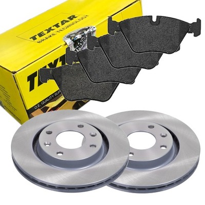 TEXTAR 2179901 SET PADS HAMULCOWYCH, BRAKES TARCZOWE + 2× DISC BRAKE FIAT P. DUCATO TEXTAR - milautoparts-fr.ukrlive.com