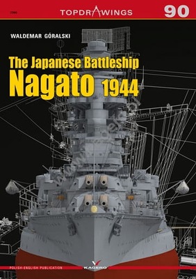 TOPDRAWINGS 90 - NAGATO '44' pancernik