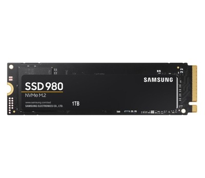 Dysk SSD Samsung 1TB M.2 PCIe NVMe 980 3500 MB/s TLC TRIM