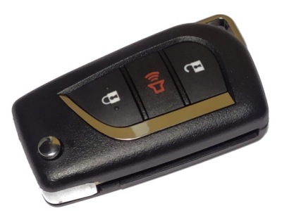 Toyota yaris aygo ключ корпус pilot toy43 фото №1