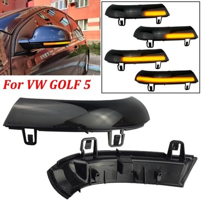 ПЛАВАЮЩИЙ УКАЗАТЕЛЬ ПОВОРОТА СВЕТОДИОД LED FOR VW GOLF 5 GTI V MK5 JETTA PASSAT B5.5 B6 фото