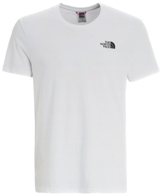 T-shirt męski THE NORTH FACE biały z logo XXL