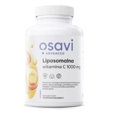 Osavi Liposomalna witamina C 1000 mg (120kaps)