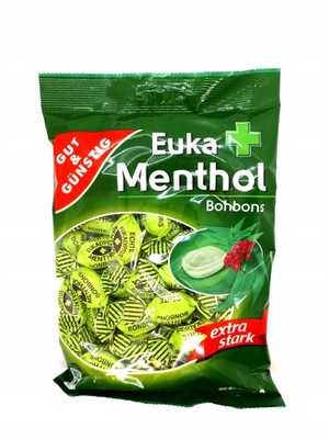 Cukierki Euka Menthol Bonbons 300g Niemieckie