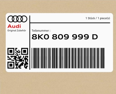 Вкладыш audi a4 фото №1