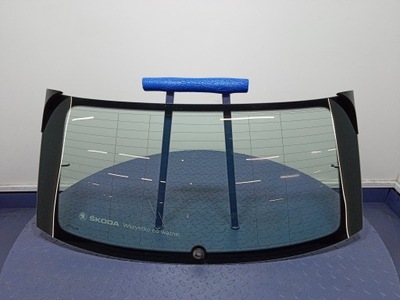 Skoda fabia iii kombi стекло задняя задняя фото №1