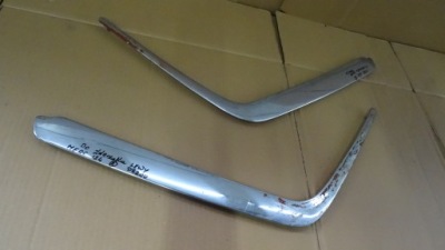 Mercedes w124 молдинг бампера перед левый правый фото №1