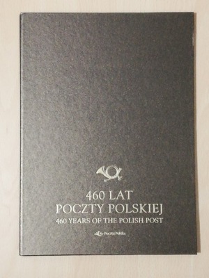 Blok 320 folder 460 lat Poczty Polskiej