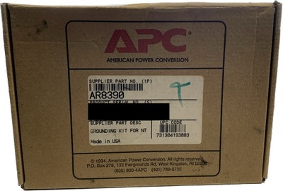 APC AR 8390 NetShelter VX Grounding Kit
