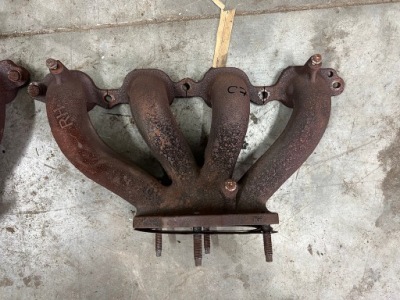 Corvette c7 коллектор выпускной левый правый фото №1