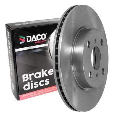 Daco диск тормозная toyota iq 09- перед фото №1