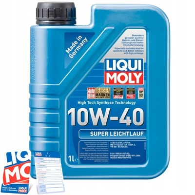 Liqui Moly Olej LM9503 Leichtlauf 10w40 1l +gratis