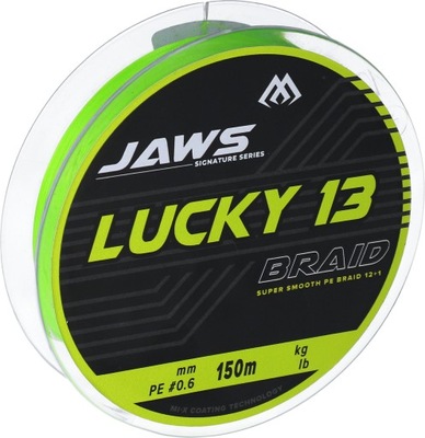 Mikado plecionka Jaws Lucky 13 0,18mm 150m fluo zielony