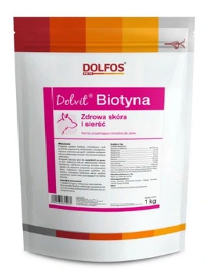 DOLFOS Biotyna 1000g proszek (torebka)