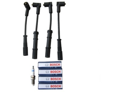 Кабелі запалювання свічки запалювання fiat 500 1.2 фото №1