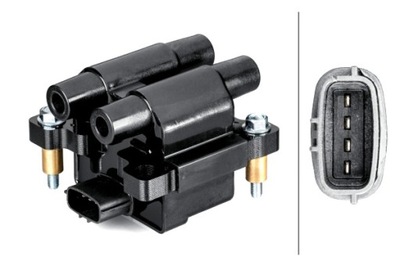 Hella катушка зажигания subaru forester legacy iv outback 2.5 фото №1