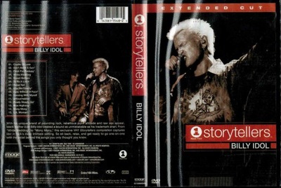 Billy Idol VH1 Storytellers DVD Koncert