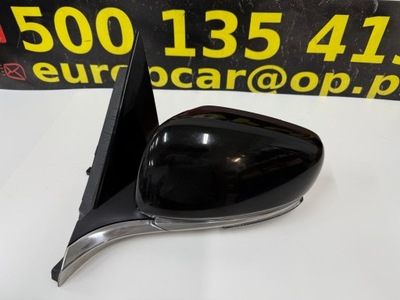 Renault espace v дзеркало ліва 9+8 pin асистент поперечина колір чорний фото №1