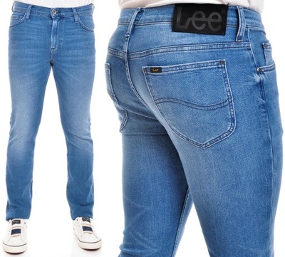 LEE spodnie SLIM jeans blue RIDER _ W31 L34