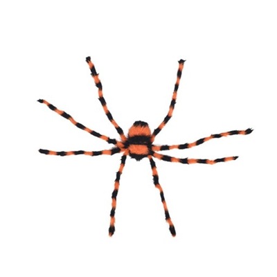 Dekoracje na Halloween Gigantyczny pająk Realistyczne kolekcjonerskie sztuczne pająki 200 cm