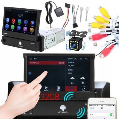 RADIO DE AUTOMÓVIL 1 DIN ANDROID GPS USB WIFI DOTYK  