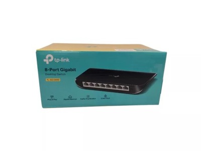 SWITCH TP-LINK TL-SG1008D GIGABIT ETHERNET, 8 PORTÓW