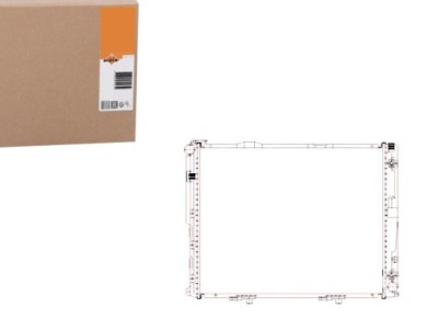 Nrf радиатор воды mercedes 58156 фото №1