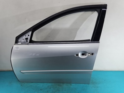 Двері перед ліва renault laguna iii сріблястий ted69 фото №1