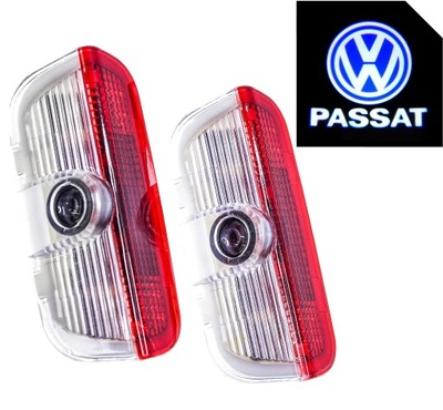 LED SPOT LIGHT DOOR HD VW ARTEON PASSAT B8 TOUAREG III CR ROOF LIGHT HOLOGRAM  