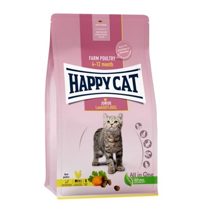 HAPPY CAT Junior karma dla młodych kotów 10 kg