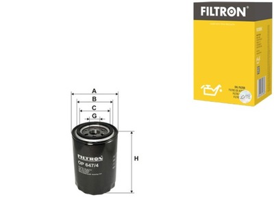 FILTRO ACEITES FORD CARGO 130 7AA-DOVER 7AA 380CID 05.81-01.87 FILTRON  