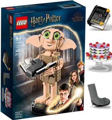 LEGO Harry Potter Skrzat domowy Zgredek hogwart figurka klocki lego smigol