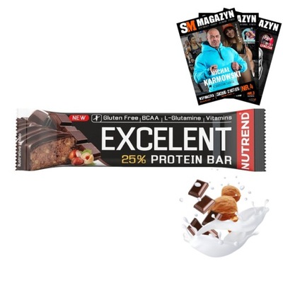 NUTREND EXCELENT PROTEIN BAR 85G BATON PROTEINOWY