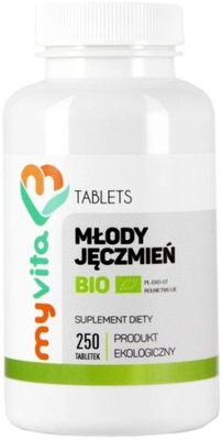 Myvita Młody Jęczmień Bio 500 Mg 250 T